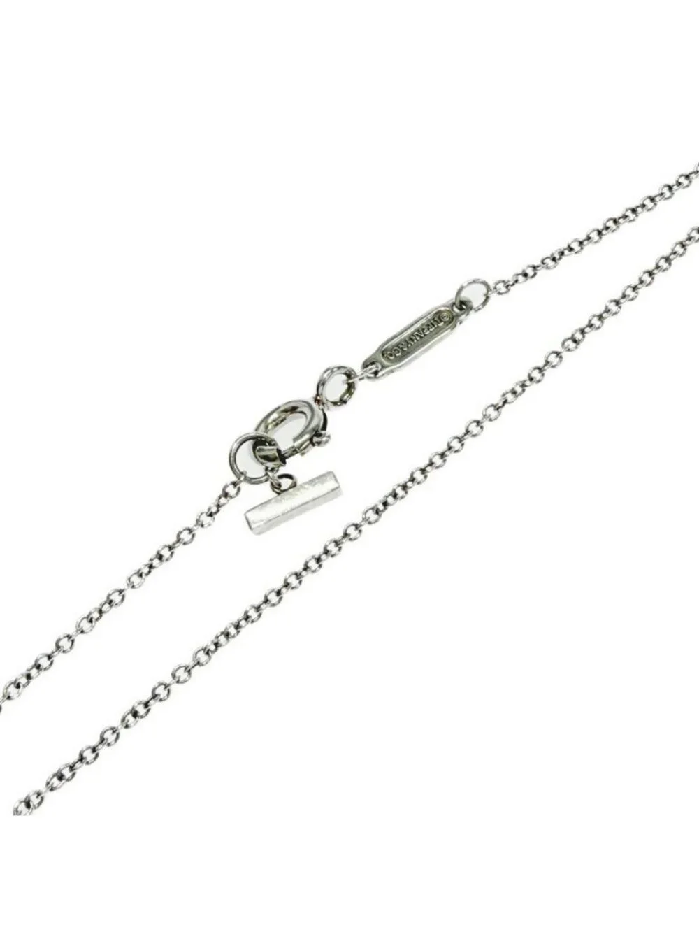 Tiffany & Co Silver T Smile Necklace